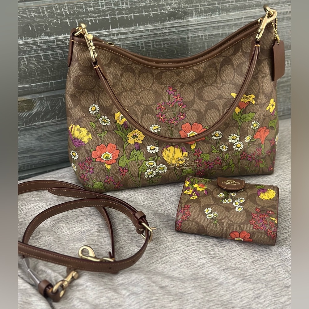 Coach Laurel bag with matching wallet